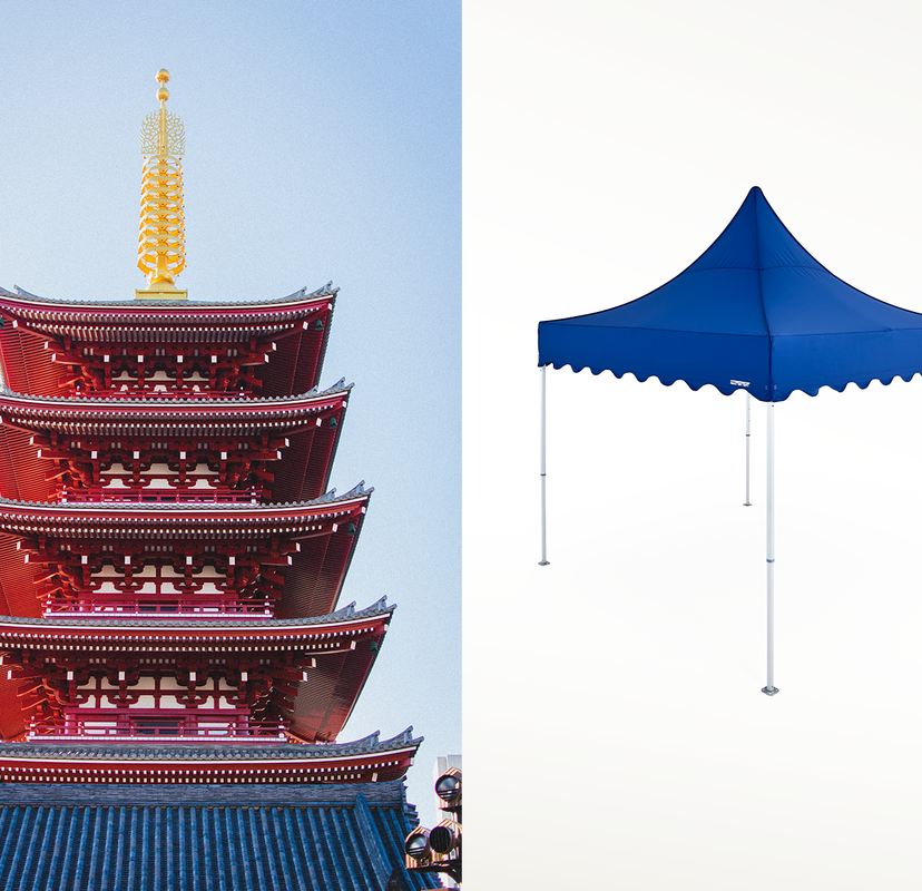 Pagoda Tents - 3 Sizes - Directly from the Manufacturer